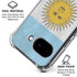 Argentina Flag Distressed Google Pixel 9a Clear Case